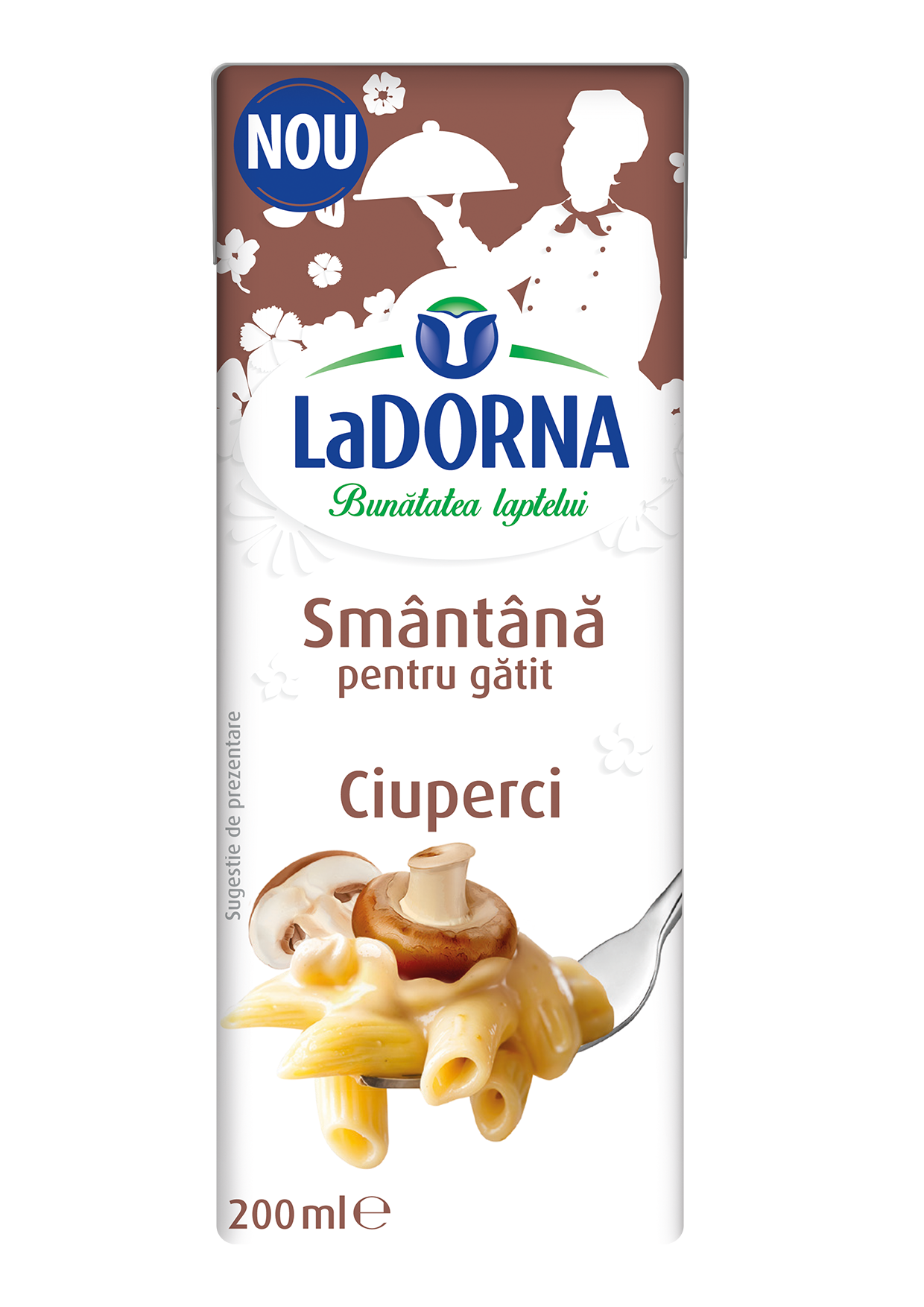 Smântână pentru gătit Ciuperci 200 ml